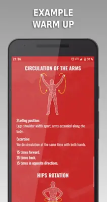 Sit Ups android App screenshot 0