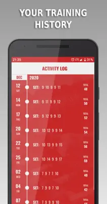 Sit Ups android App screenshot 2